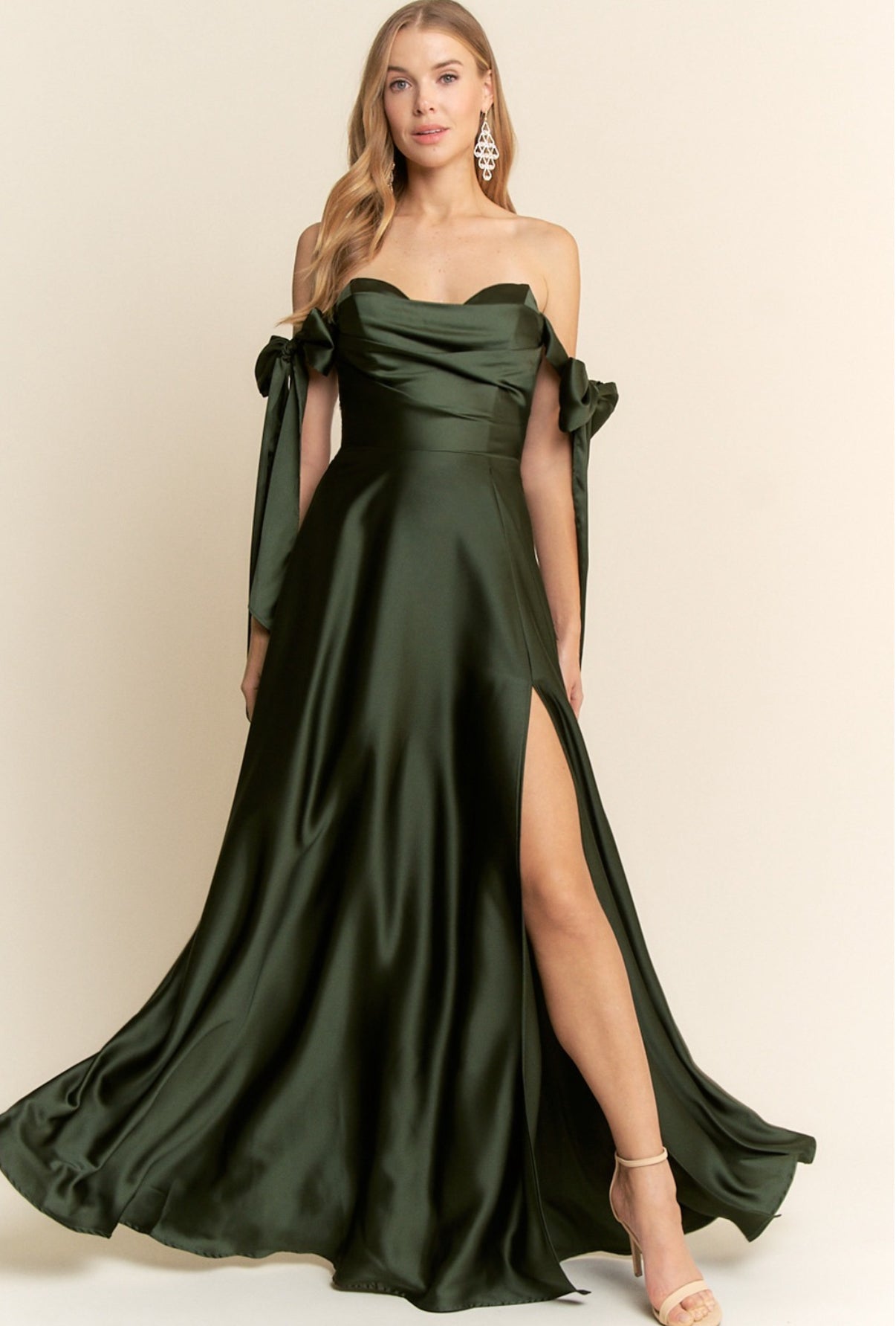 ARANTZA VESTIDO VERDE OLIVO