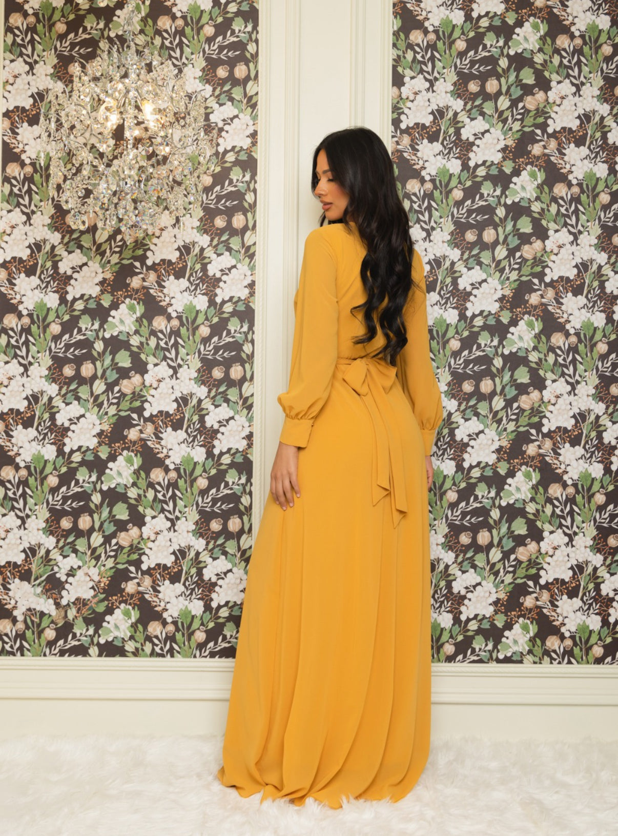 LISA VESTIDO MOSTAZA