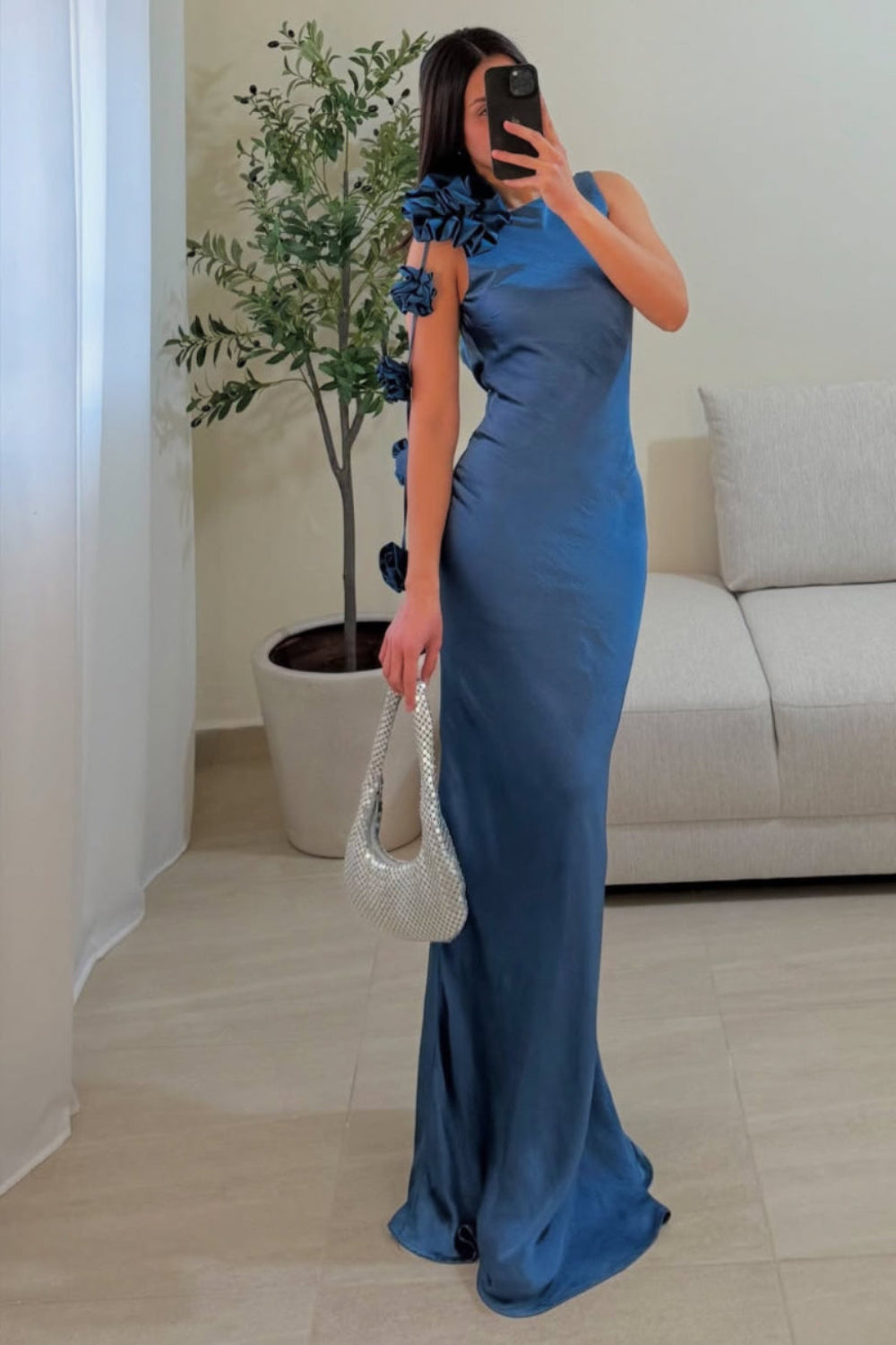 ABRIL VESTIDO AZUL SLATE