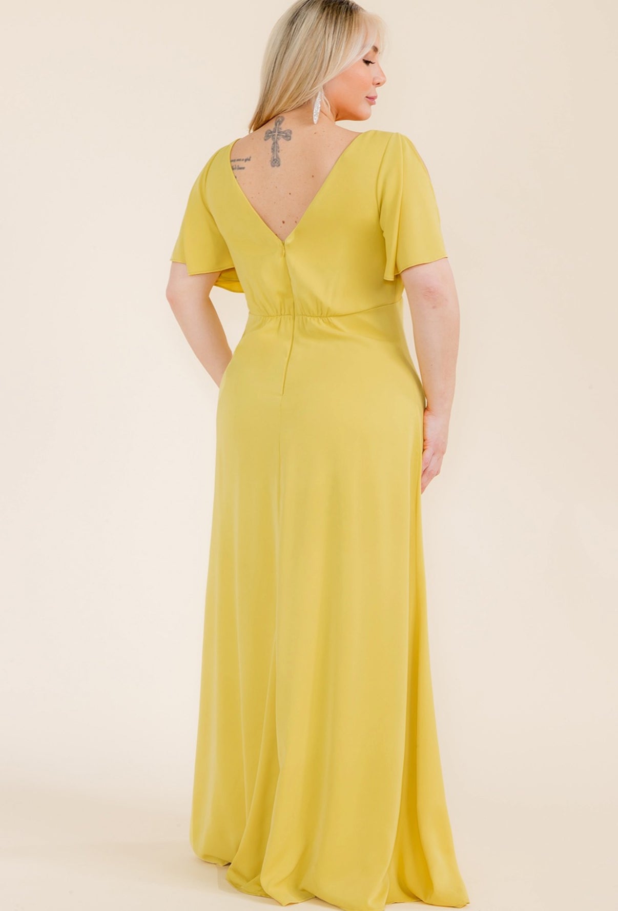 MELISSA VESTIDO AMARILLO