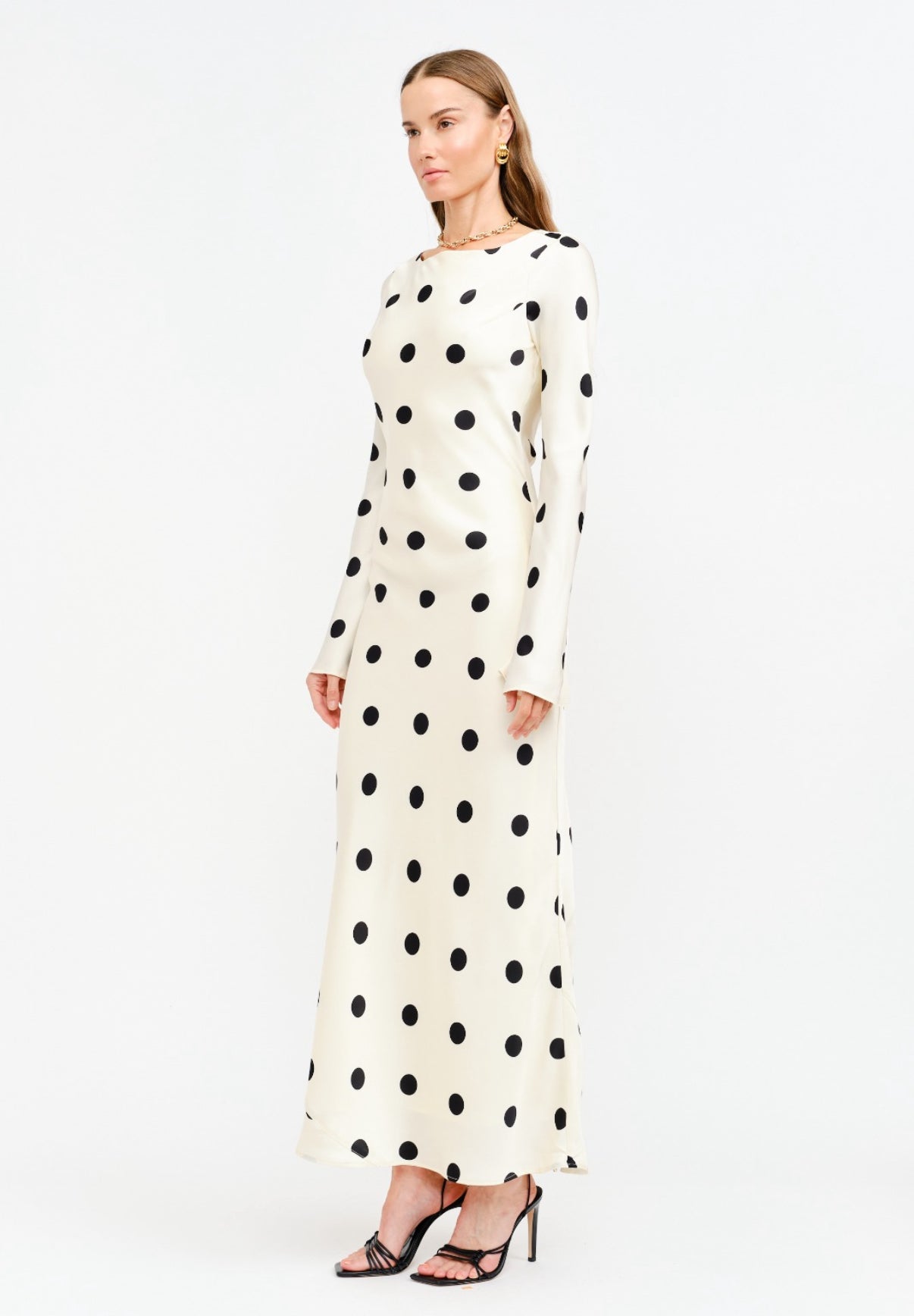 VESTIDO IVORY POLKA DOTS