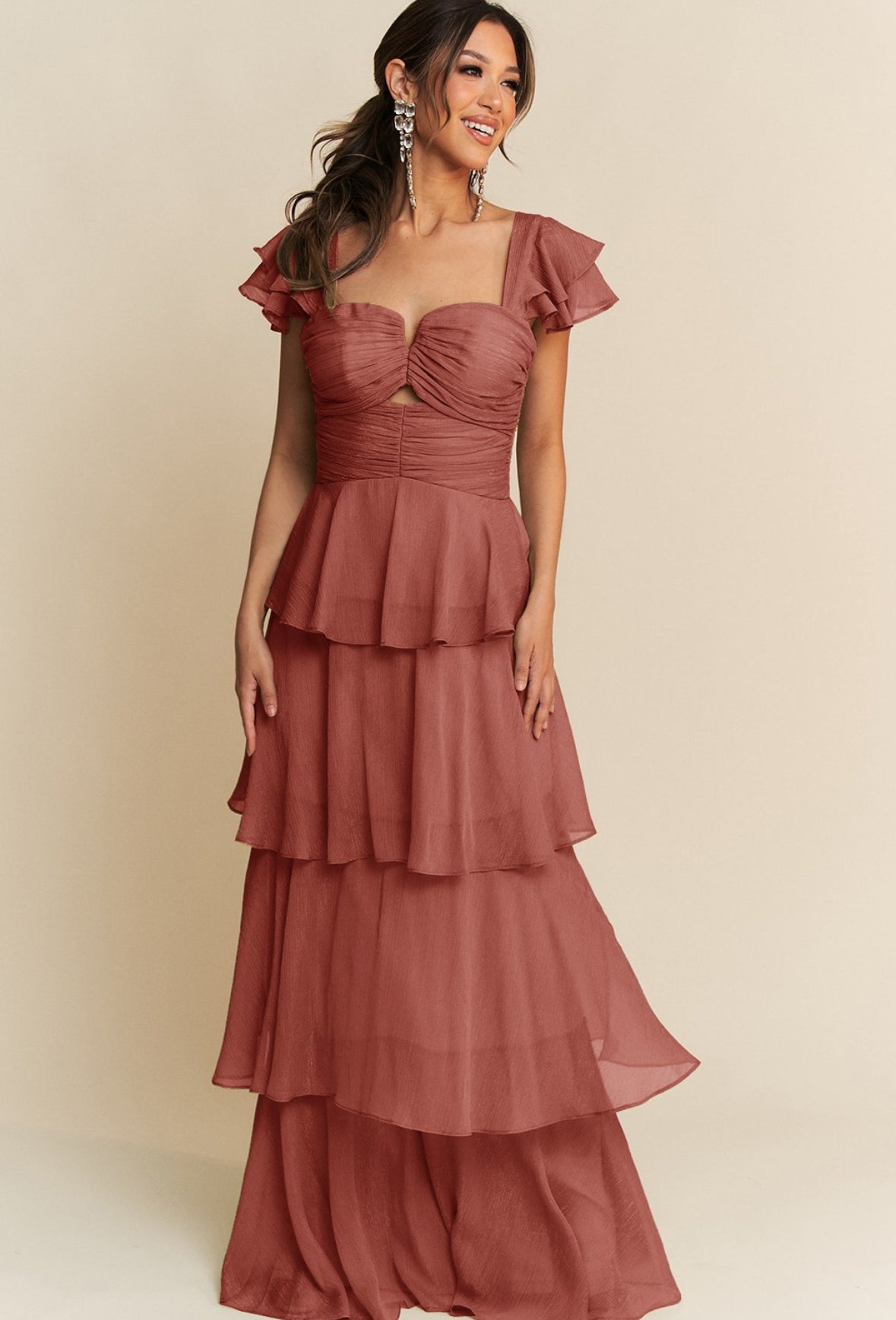 ALICE VESTIDO MARSALA