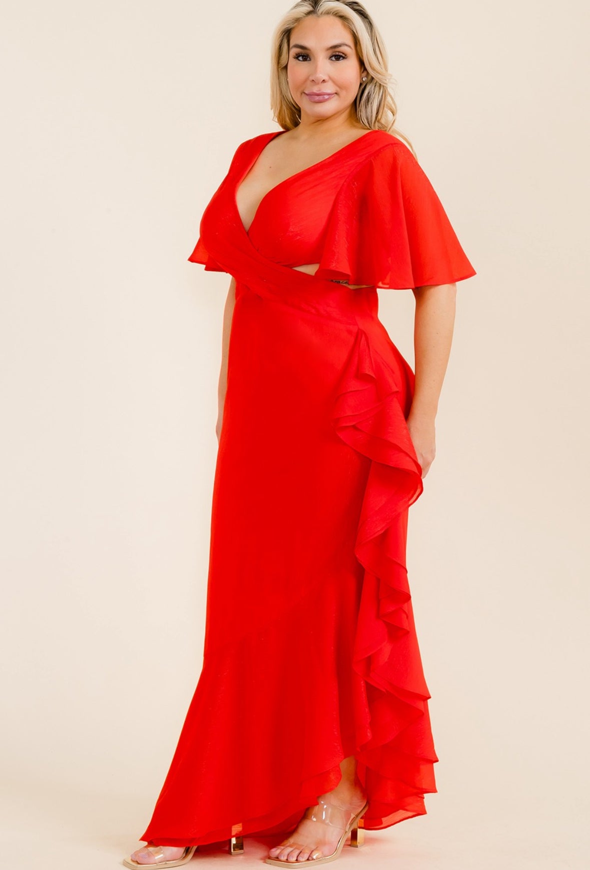 VESTIDO ROJO