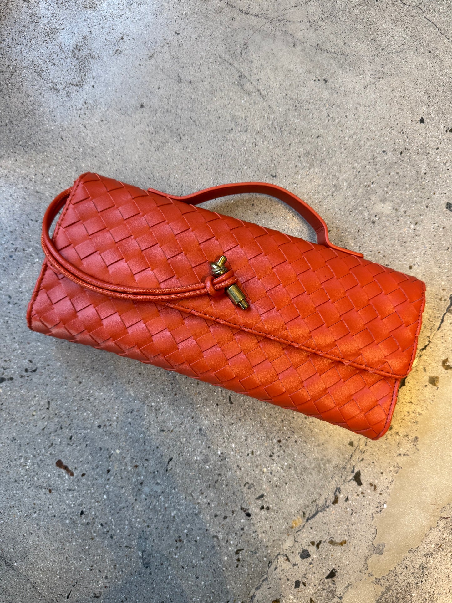 BOLSA NARANJA DUPE BV