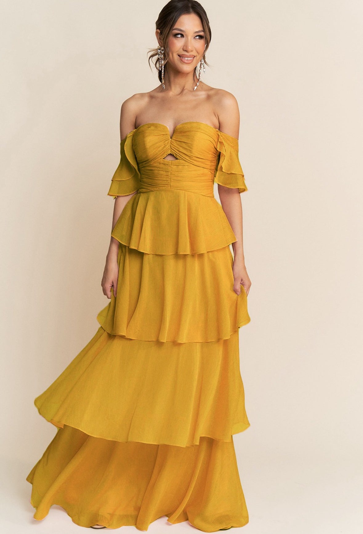 ALICE VESTIDO MOSTAZA