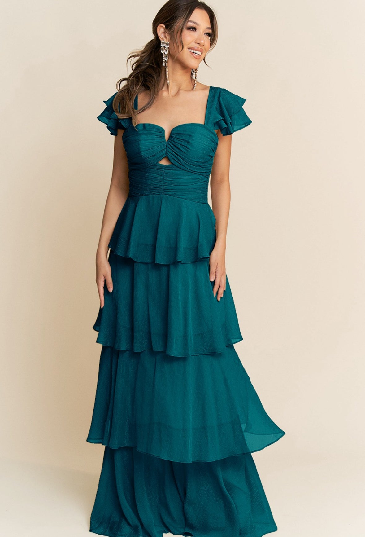 ALICE VESTIDO ESMERALDA TEAL
