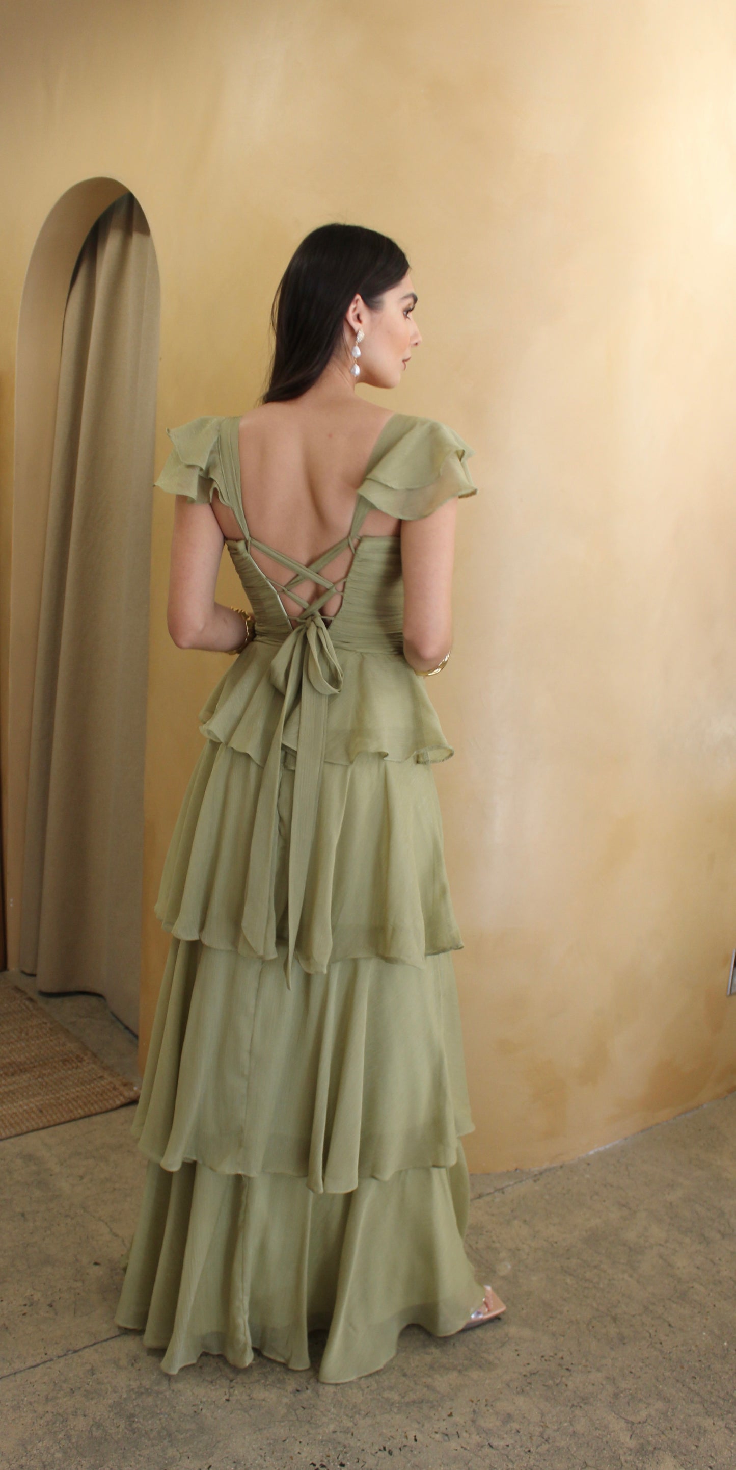 ALICE VESTIDO VERDE SAGE