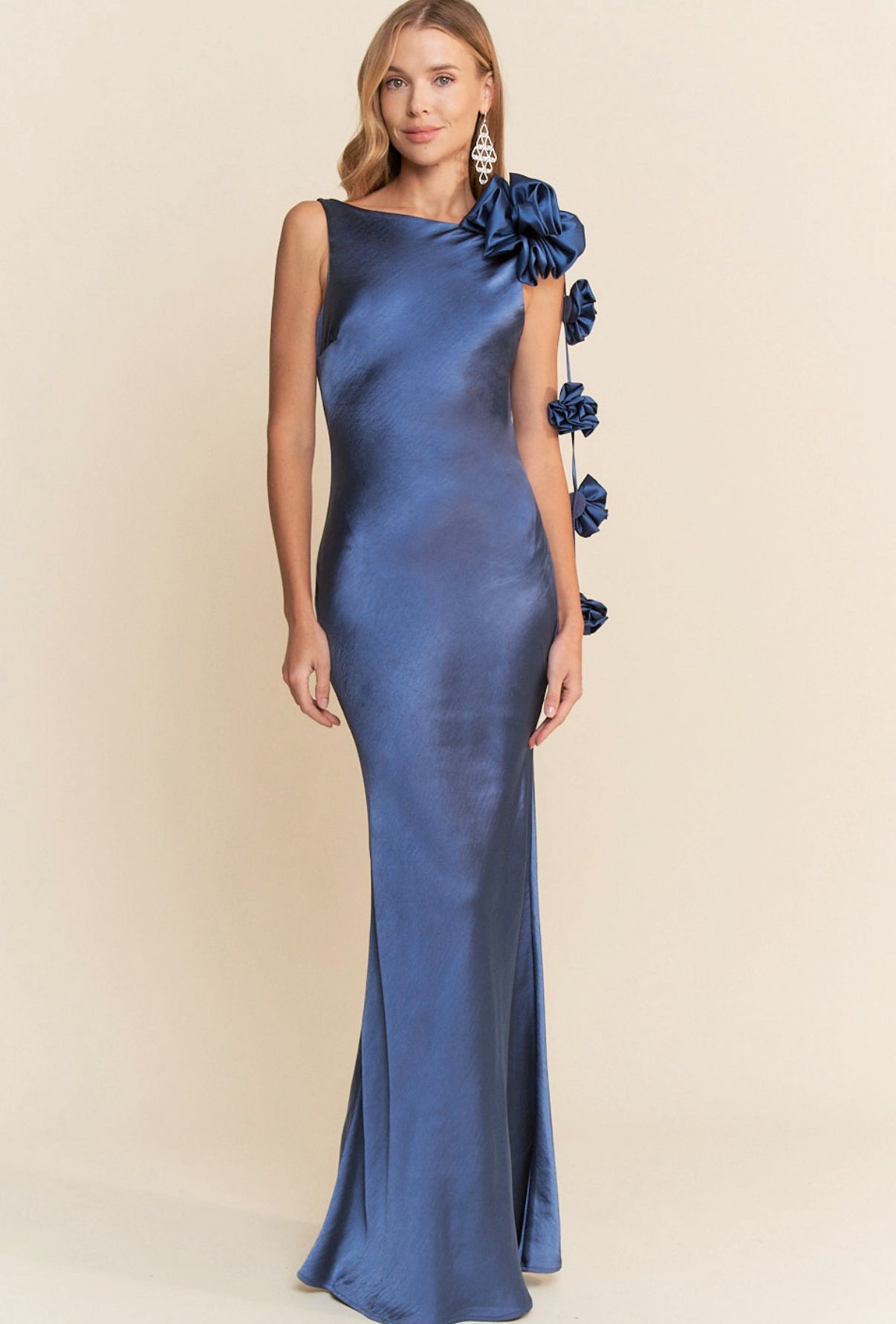 ABRIL VESTIDO AZUL SLATE