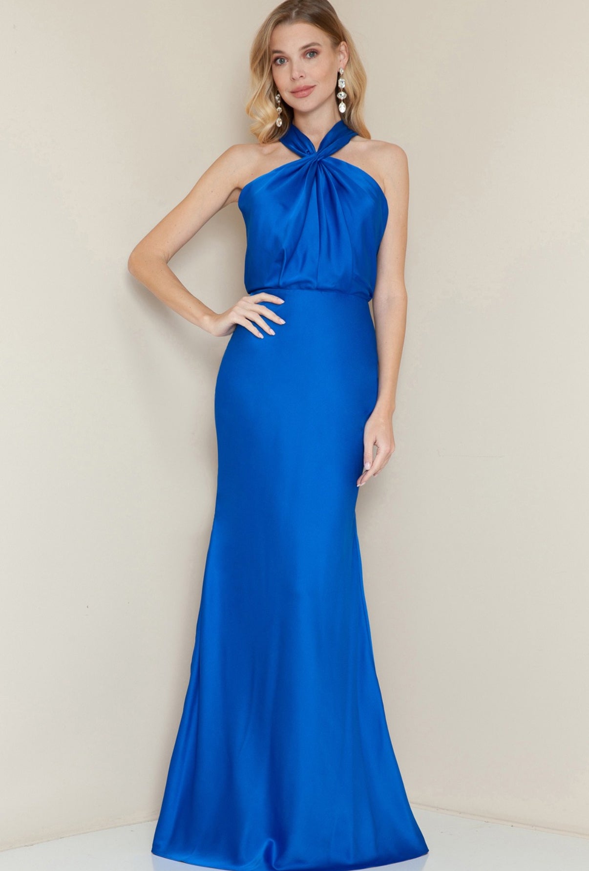 ADA VESTIDO AZUL REY