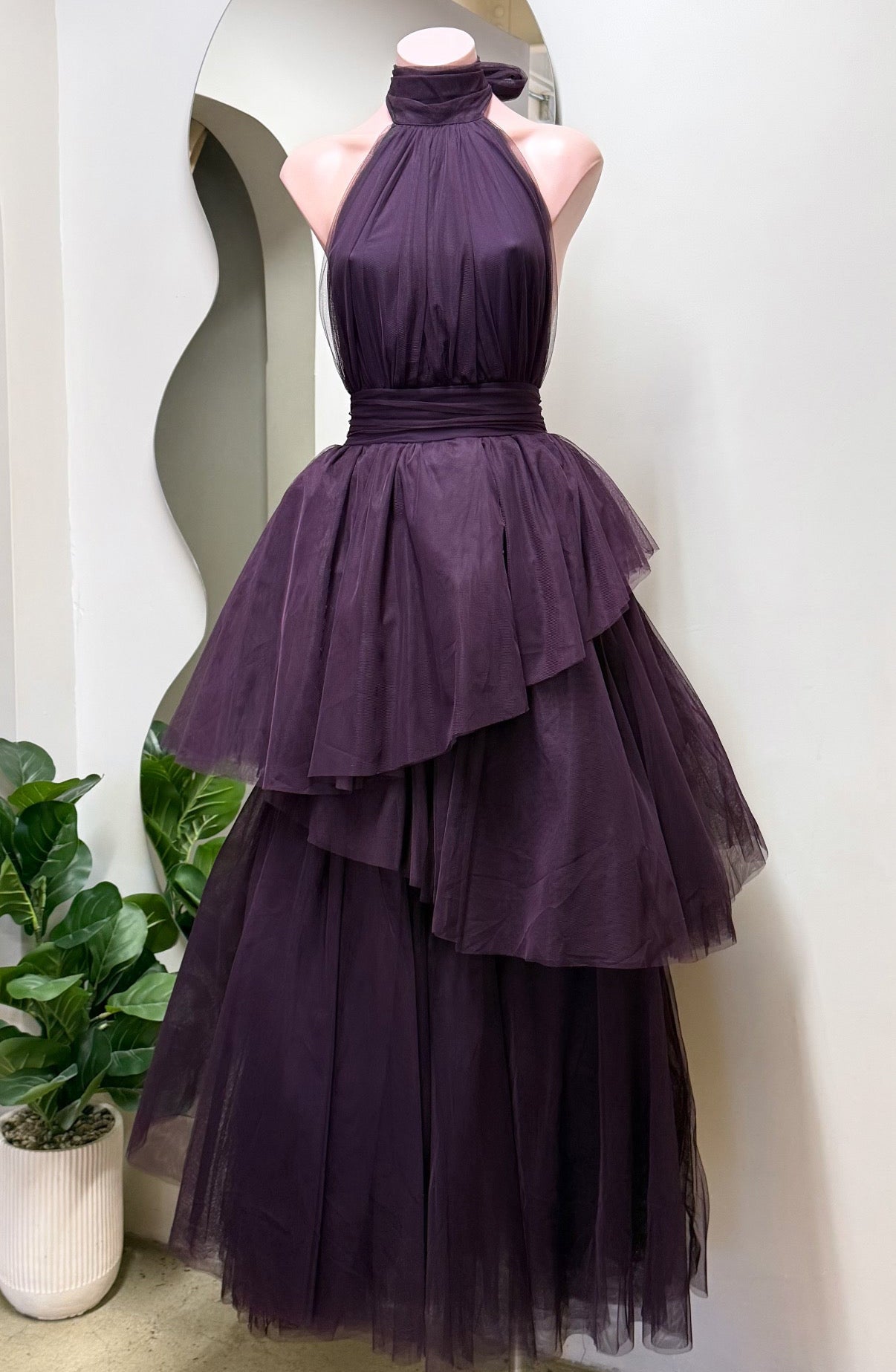 ÁGATA VESTIDO MORADO MULBERRY