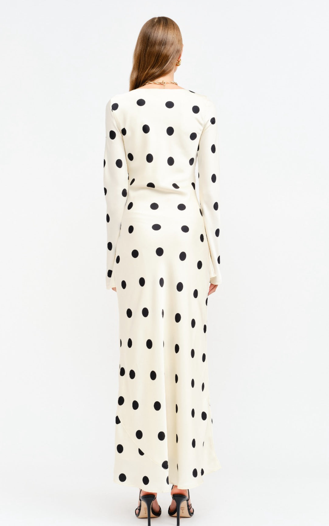VESTIDO IVORY POLKA DOTS