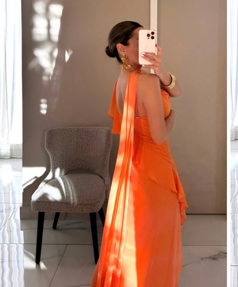 AGNES VESTIDO NARANJA