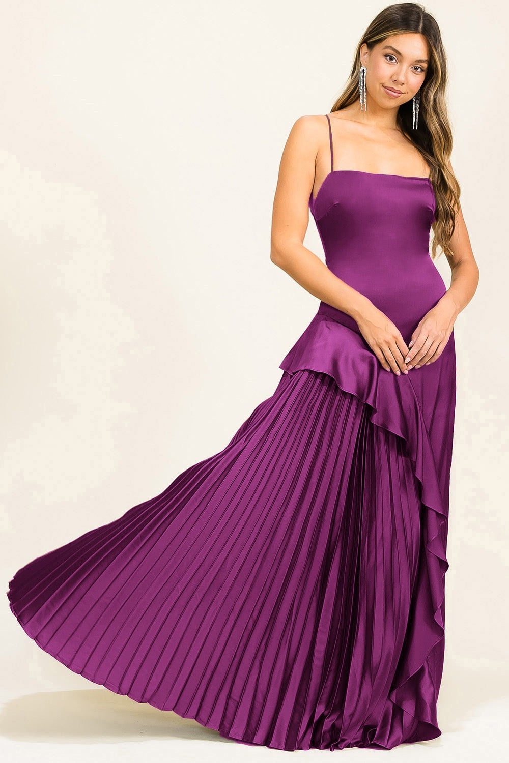 DEBORA VESTIDO MORADO PLUM