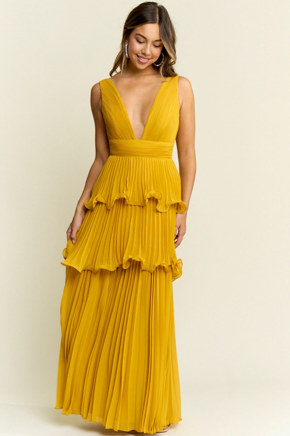 DESSIRE VESTIDO MOSTAZA