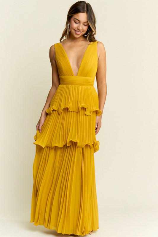 DESSIRE VESTIDO MOSTAZA