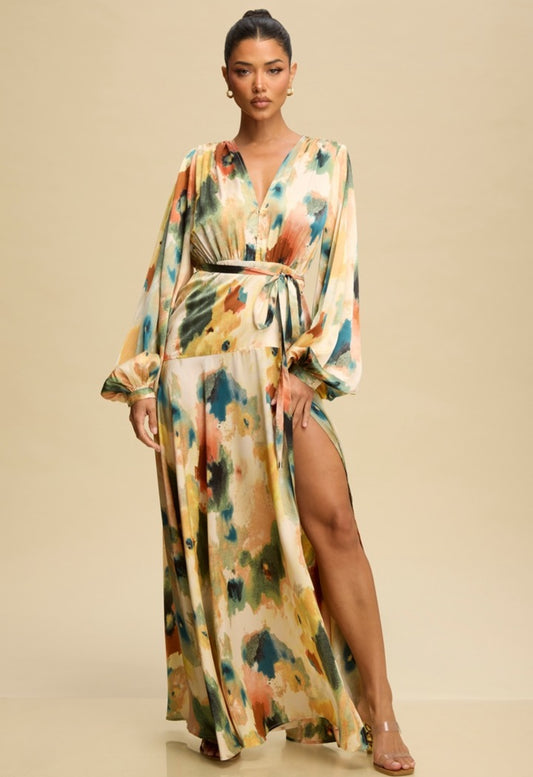 ADELA VESTIDO ESTAMPADO