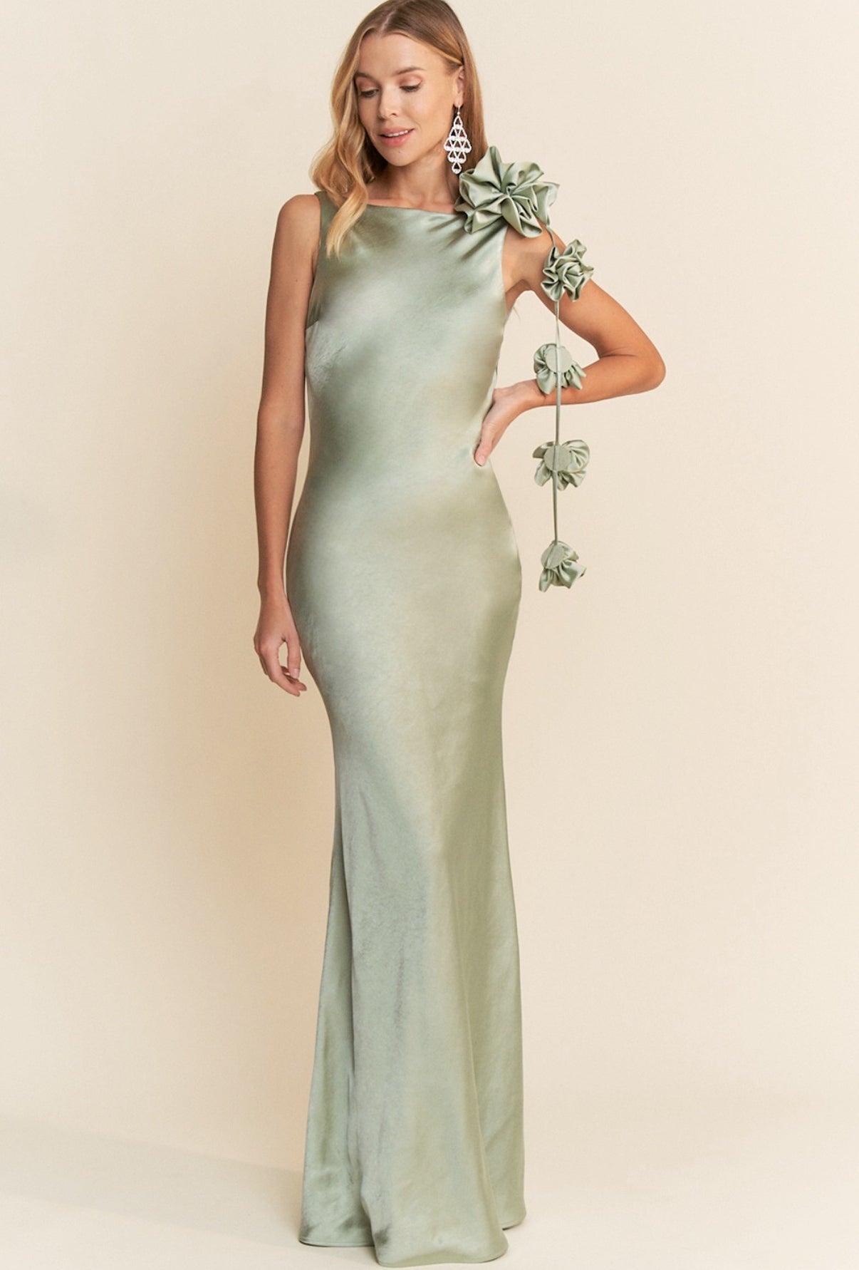 ABRIL VESTIDO SAGE
