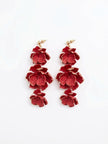 ARETE ROJO FLORES