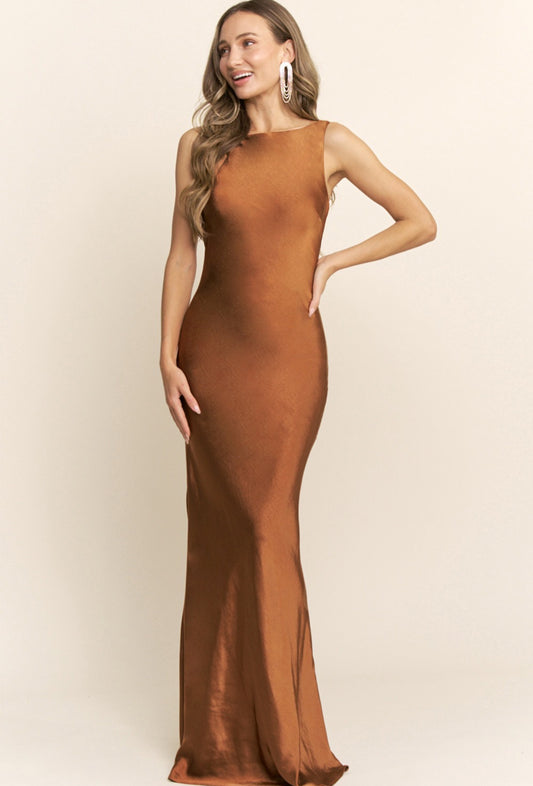 ARA VESTIDO CAFÉ TERRACOTA