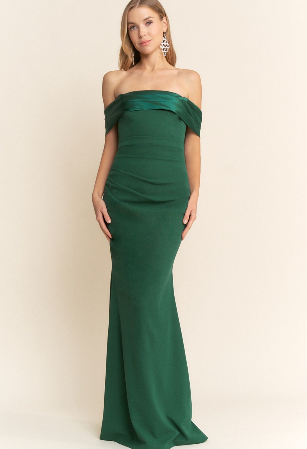 CHARLOTTE VESTIDO VERDE ESMERALDA