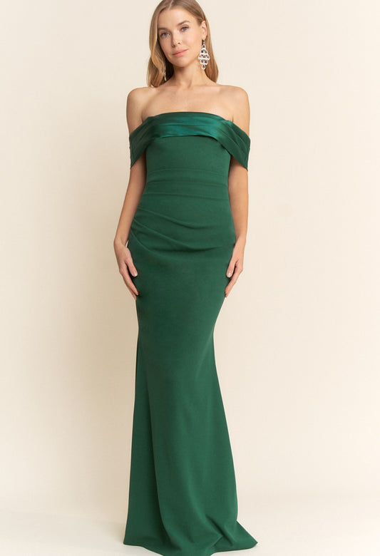 CHARLOTTE VESTIDO VERDE ESMERALDA