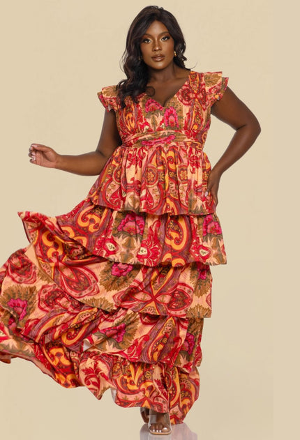 AMAYRANI VESTIDO ESTAMPADO