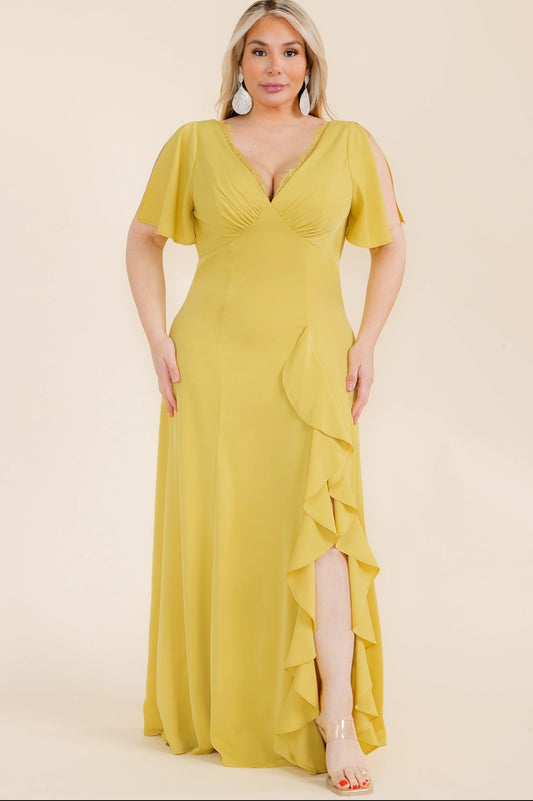 MELISSA VESTIDO AMARILLO