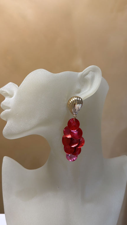 ARETE CONCHA ROJO