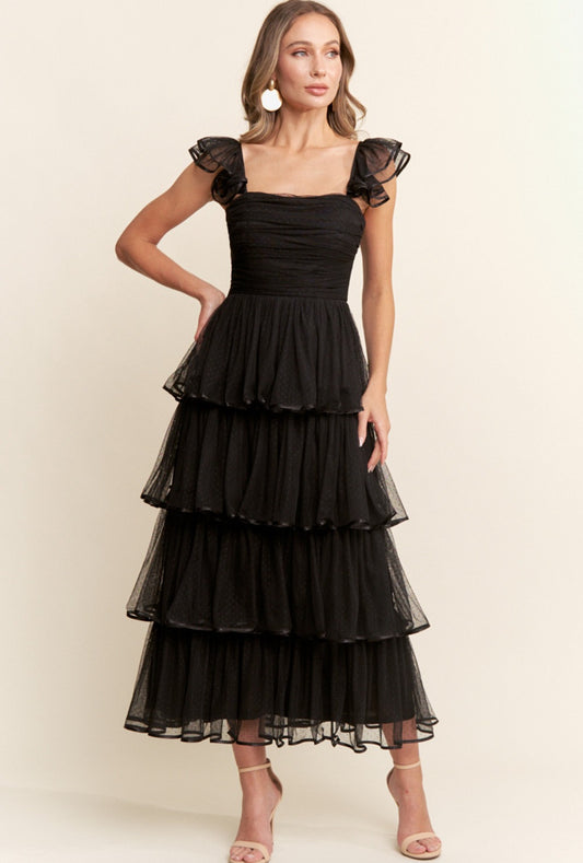 VESTIDO NEGRO TUL