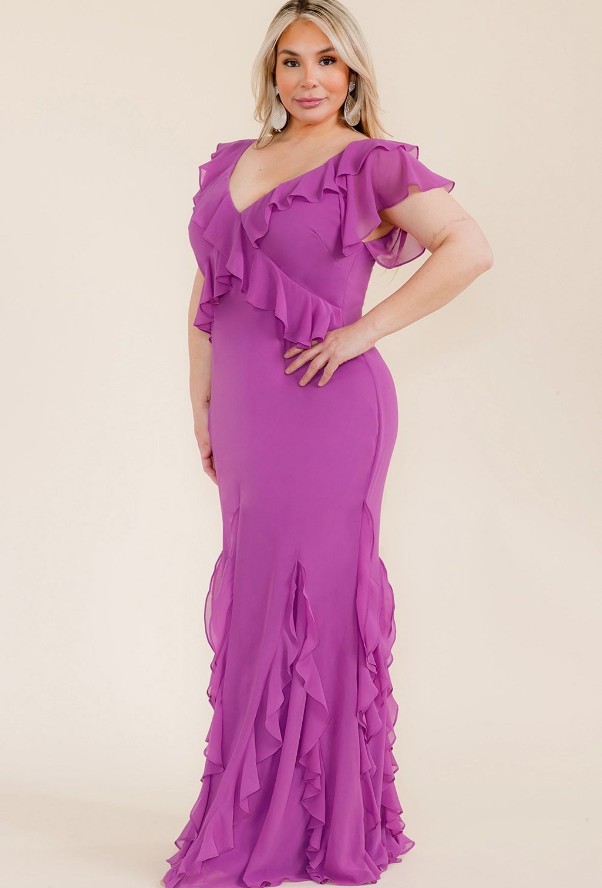BLOOM VESTIDO MORADO