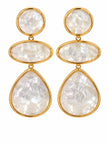 ARETE DORADO CON PERLA