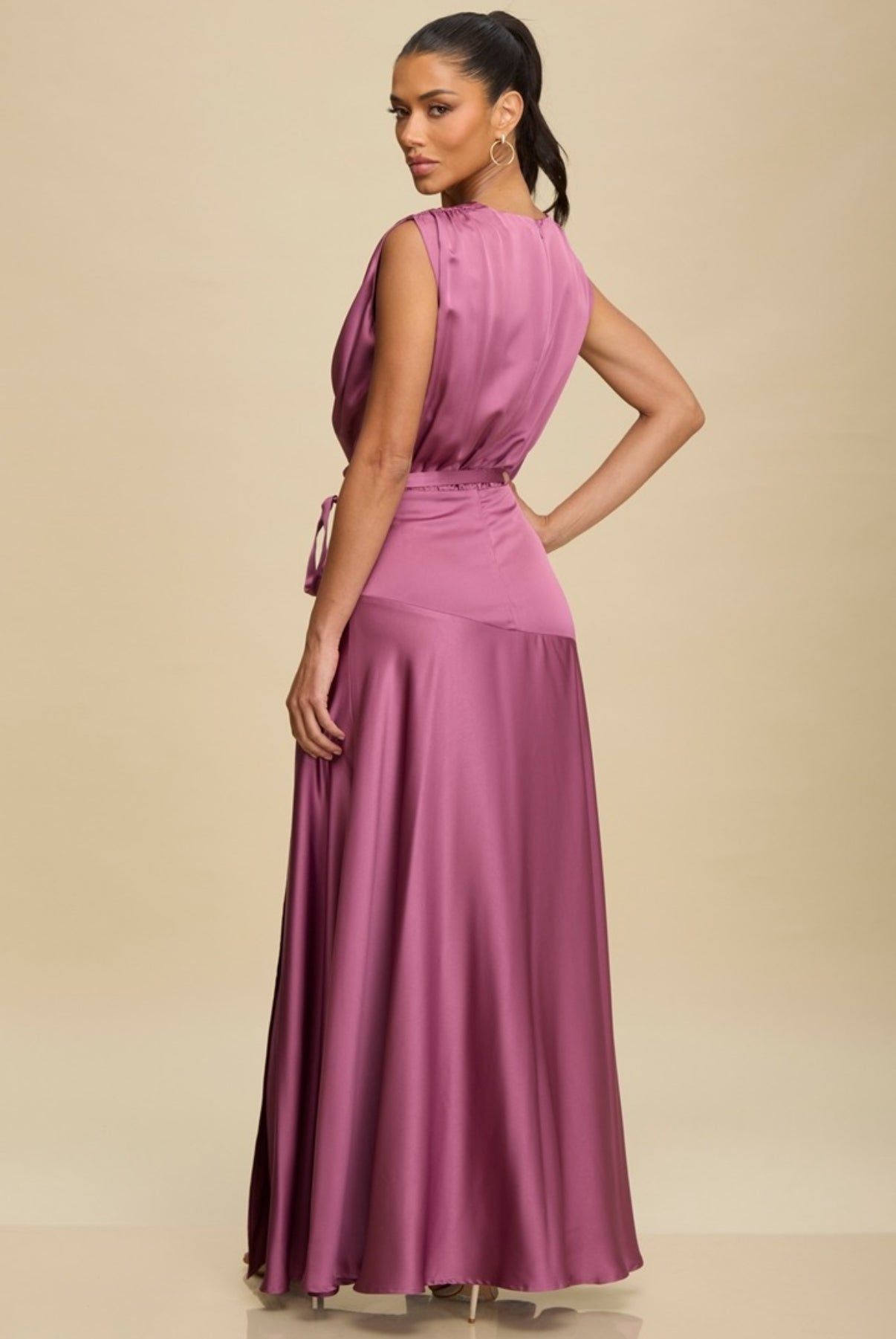 OLIVIA VESTIDO ROSA ORCHID