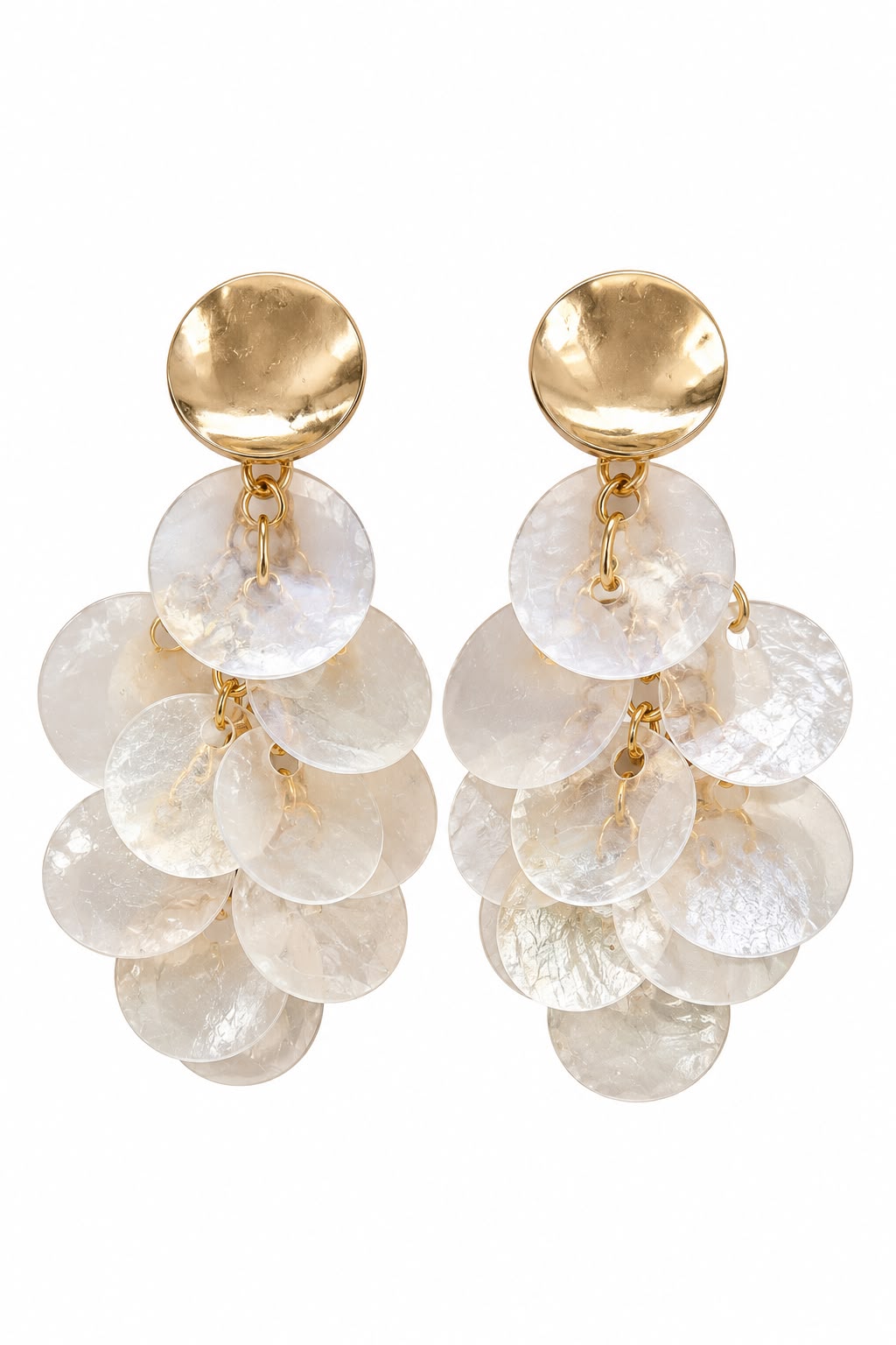 ARETE DORADO CON PERLA