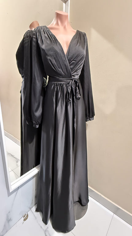 VESTIDO MAXI NEGRO