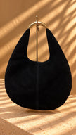 BOLSO NEGRO GAMUZA