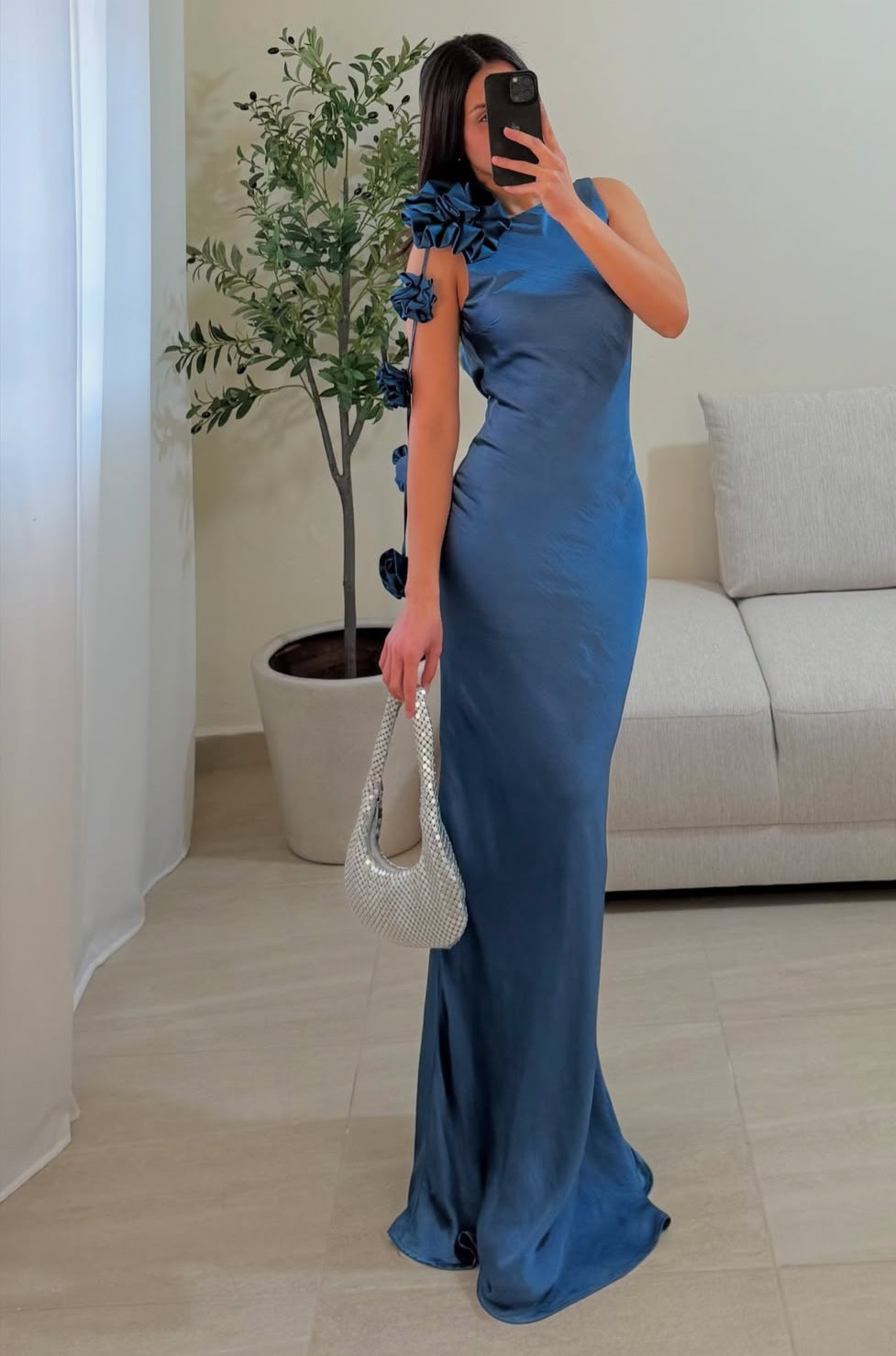 ABRIL VESTIDO AZUL SLATE