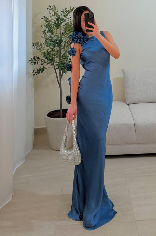 ABRIL VESTIDO AZUL SLATE