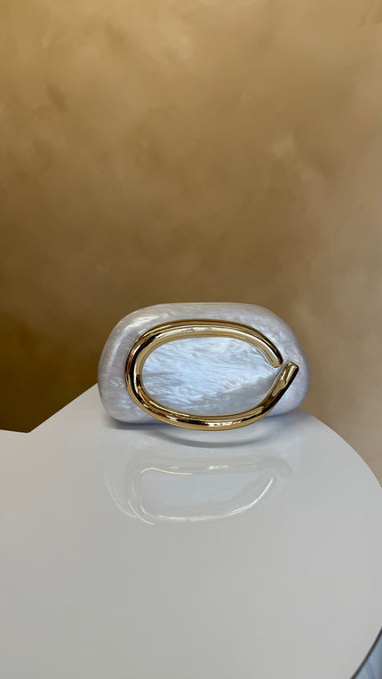 BOLSO CONCHA CON DORADO