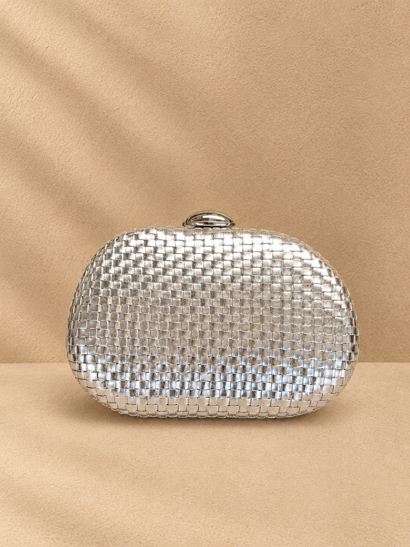 BOLSO PLATEADO
