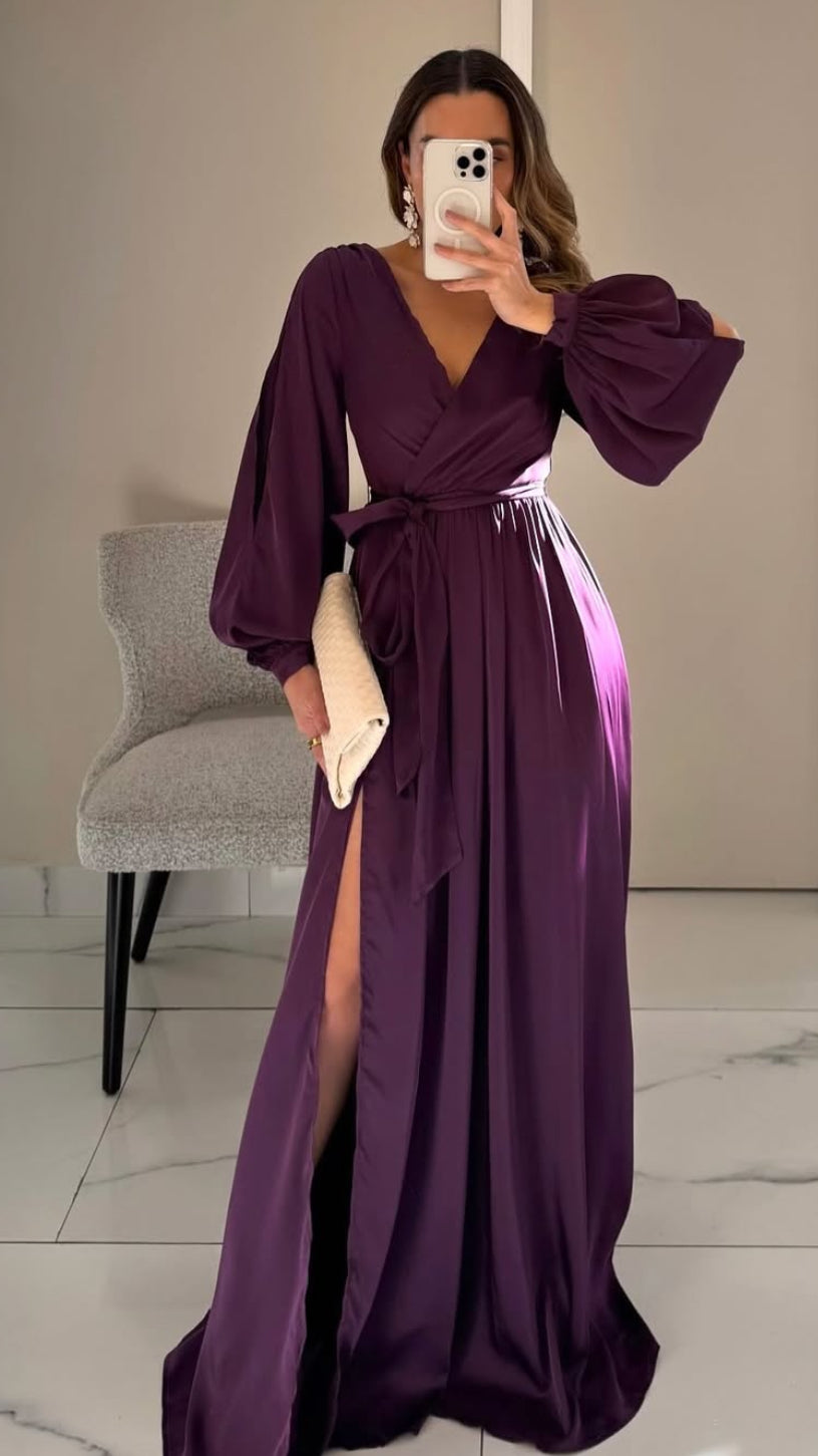 VESTIDO MORADO
