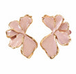 ARETE FLOR ROSA