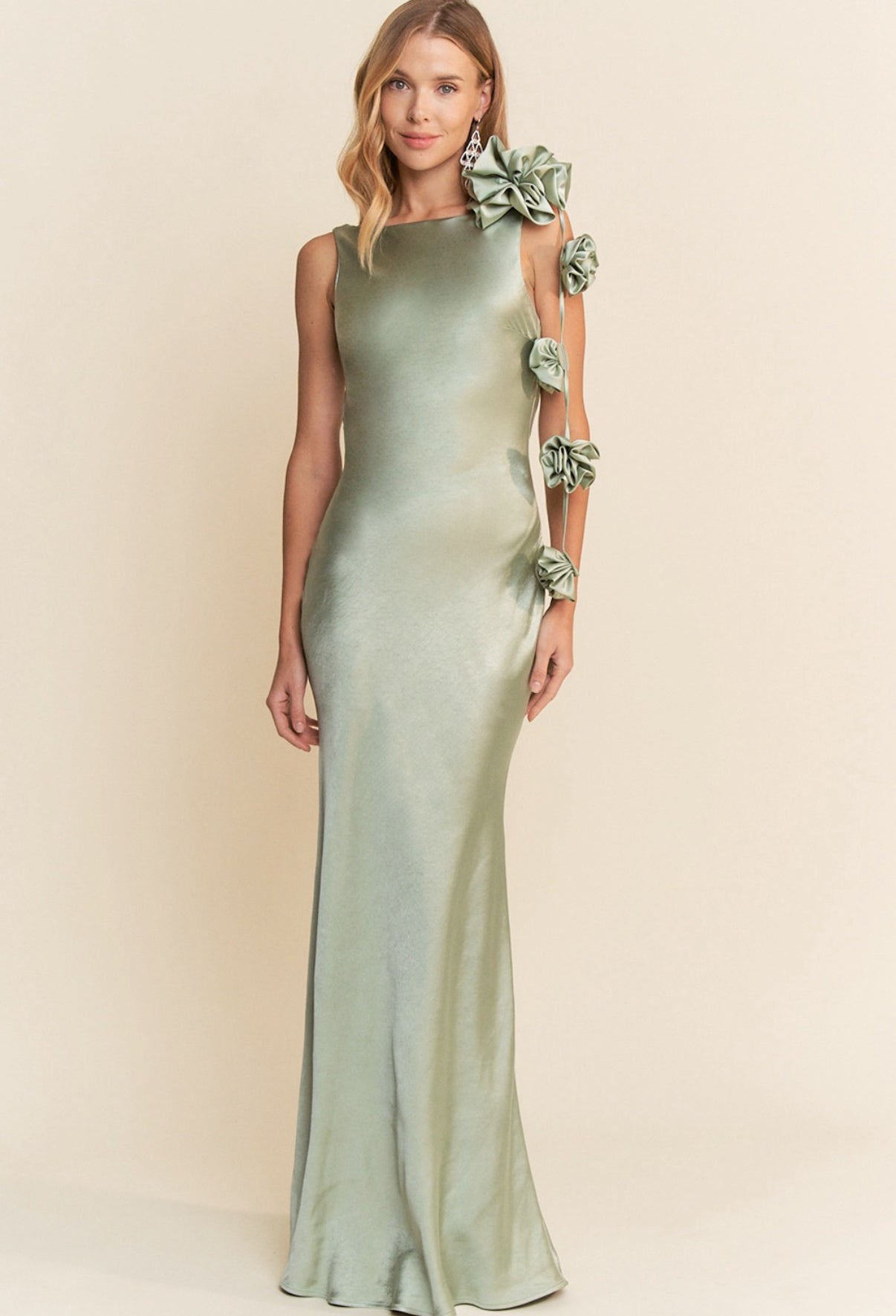 ABRIL VESTIDO SAGE