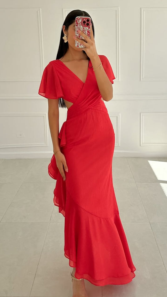 VESTIDO ROJO