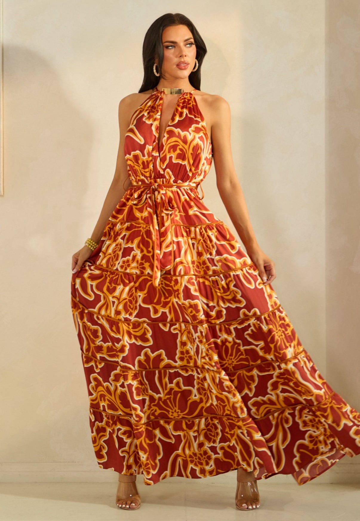 VESTIDO SIENNA ESTAMPADO