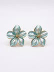 ARETE FLOR AZUL
