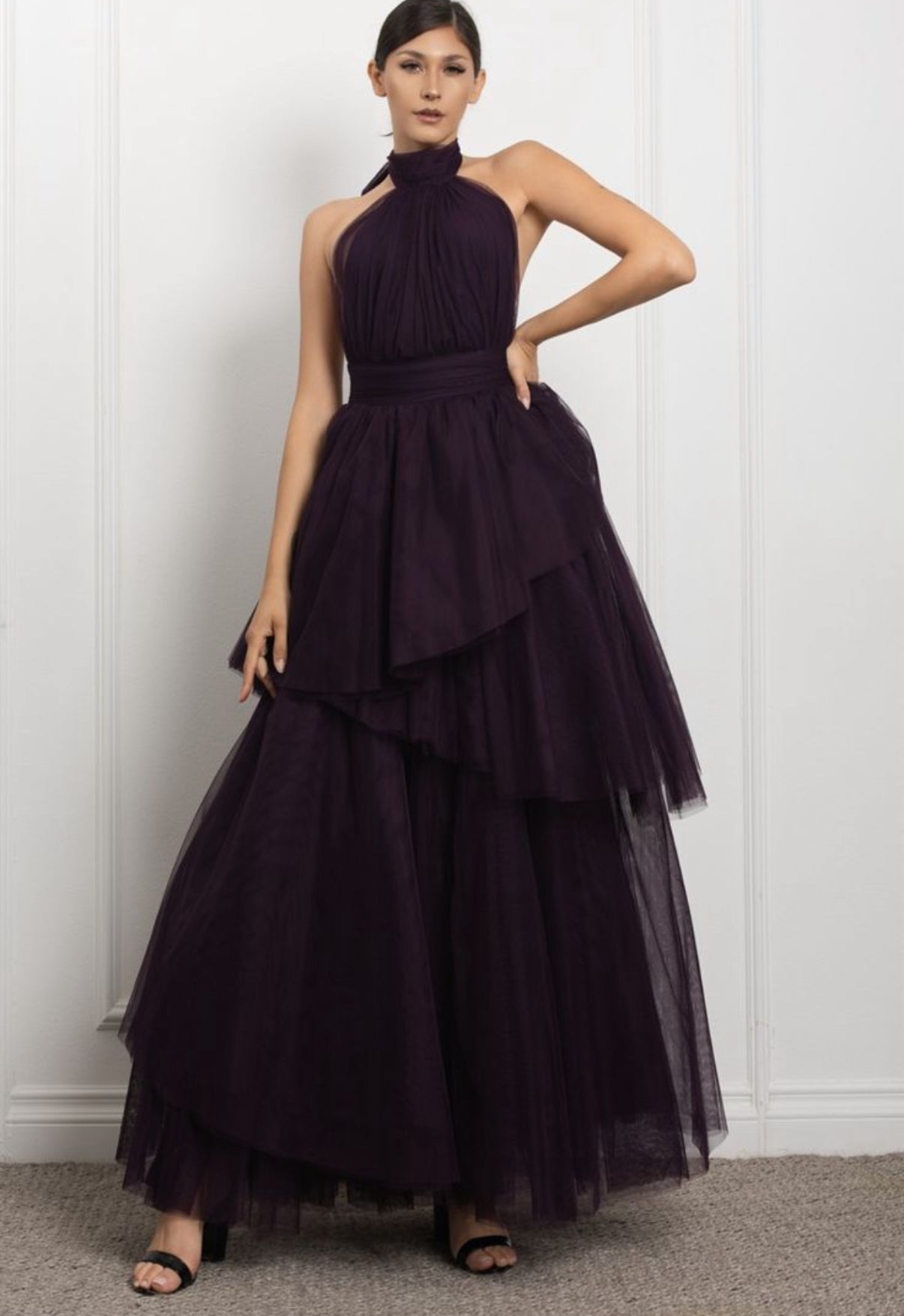 ÁGATA VESTIDO MORADO MULBERRY