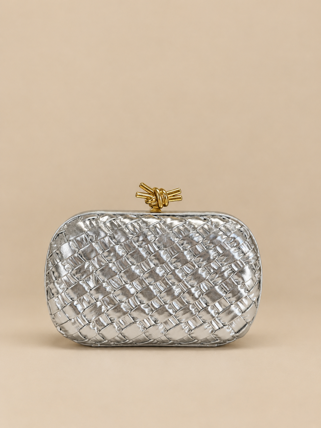 BOLSO PLATEADO