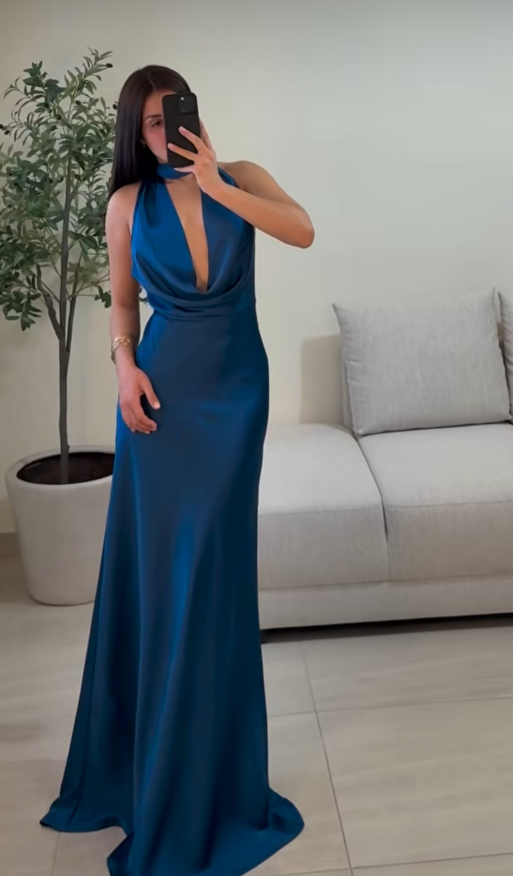 CAROL VESTIDO AZUL TEAL