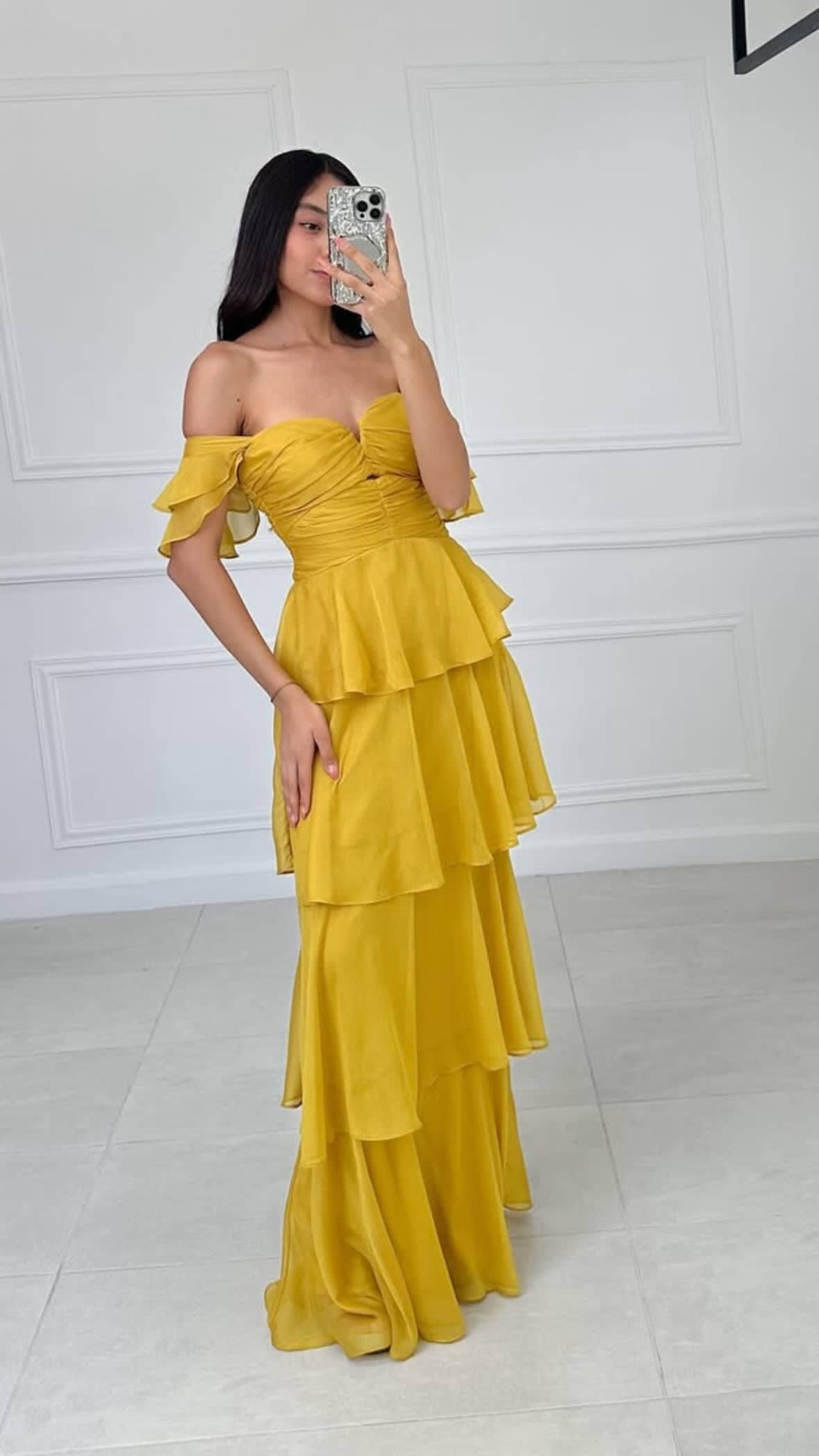 ALICE VESTIDO MOSTAZA