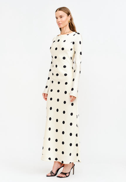VESTIDO IVORY POLKA DOTS